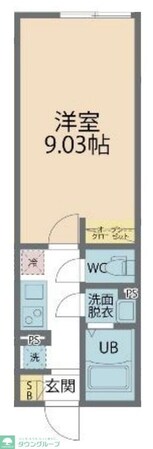 カインドネス松戸の物件間取画像